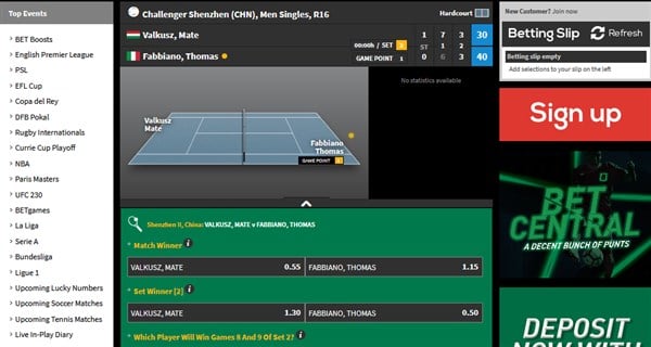 Bet Live Betting